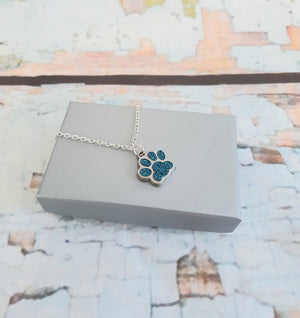 Blue Sparkle Paws Bracelet