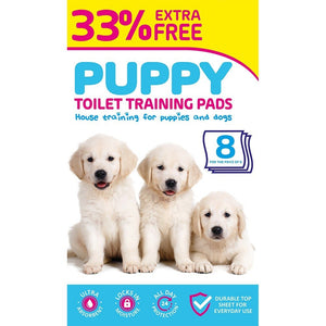 Essential Puppy Training Pads (8 Pack)