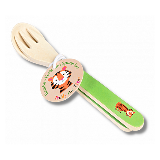Tiger Bamboo Cutlery - The Pet Drop