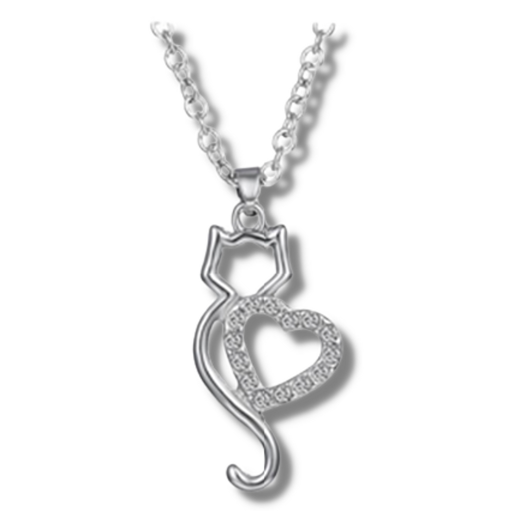 Purrfect Heart Necklace