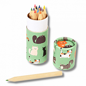 Cat Colouring Pencils Pack