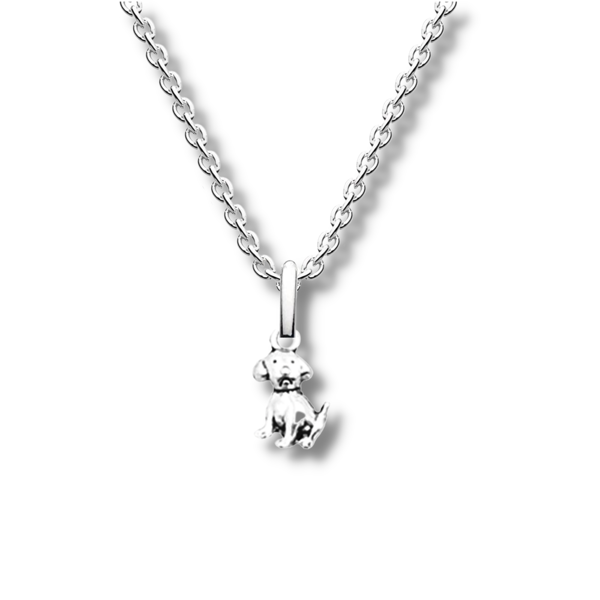 Silver best friend on sale necklace