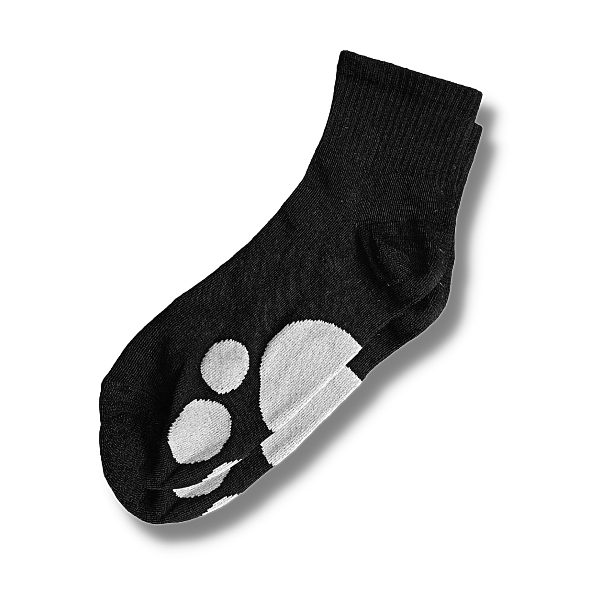 Pretty Paws Black Ladies Socks (Size 4-7)