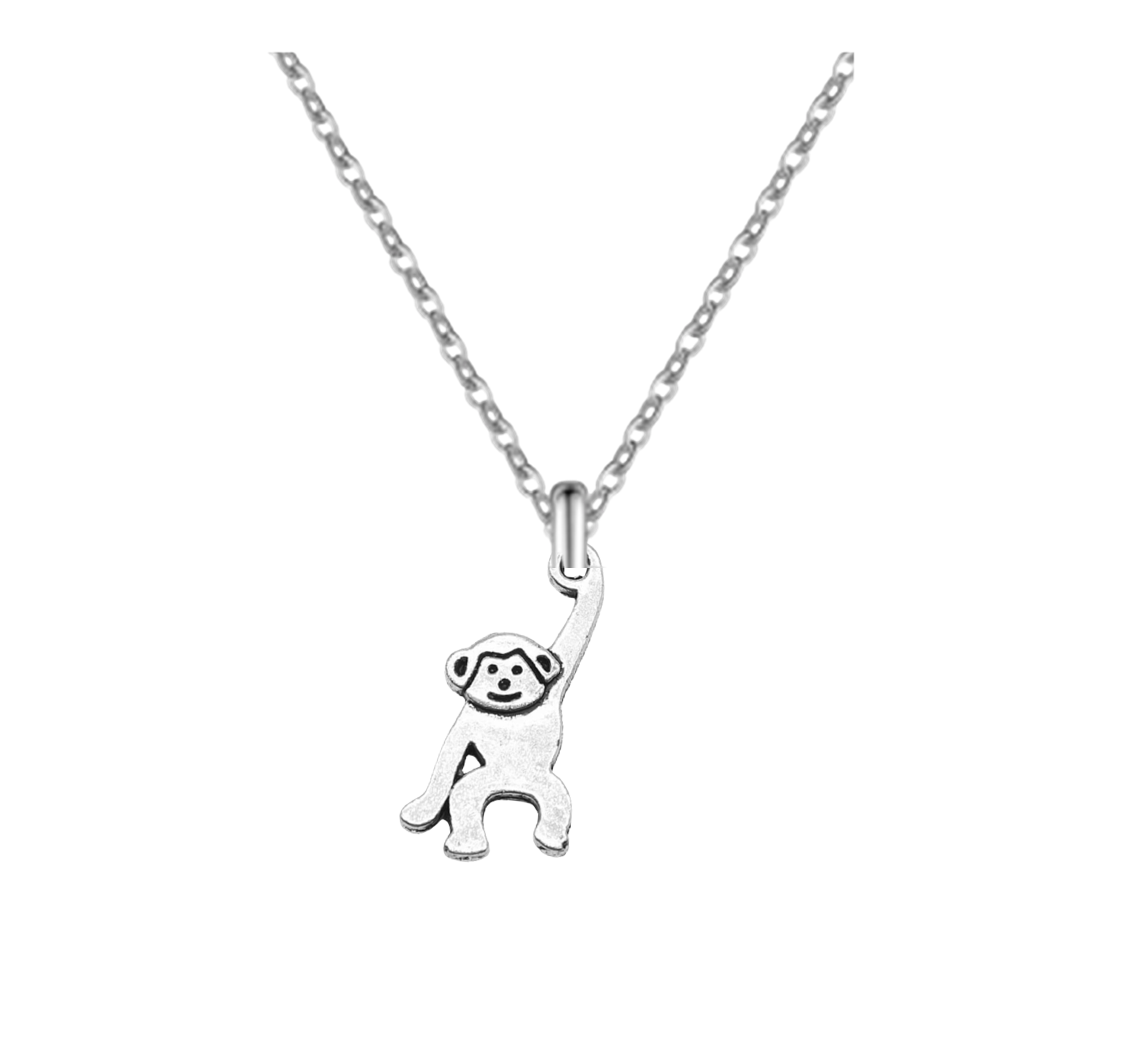 Swinging Monkey Necklace