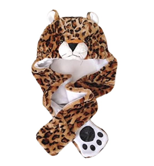 Leopard Hug Hat - The Pet Drop
