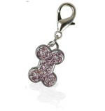 Bone Keyring/Collar Charm (Two Colours)