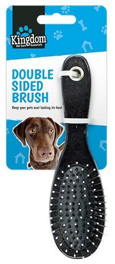 Essential Double Sided Pet Grooming Brush