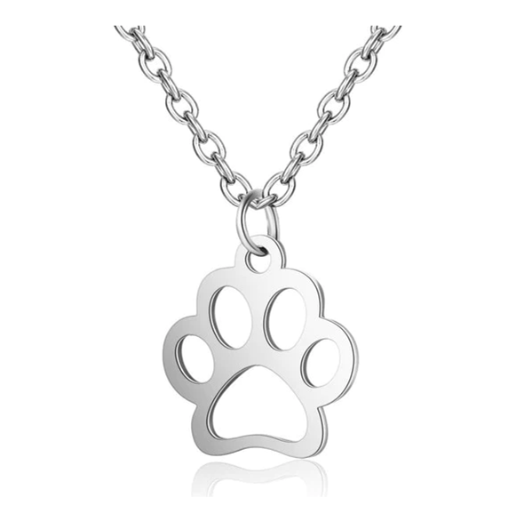 Paw Print of Love Necklace