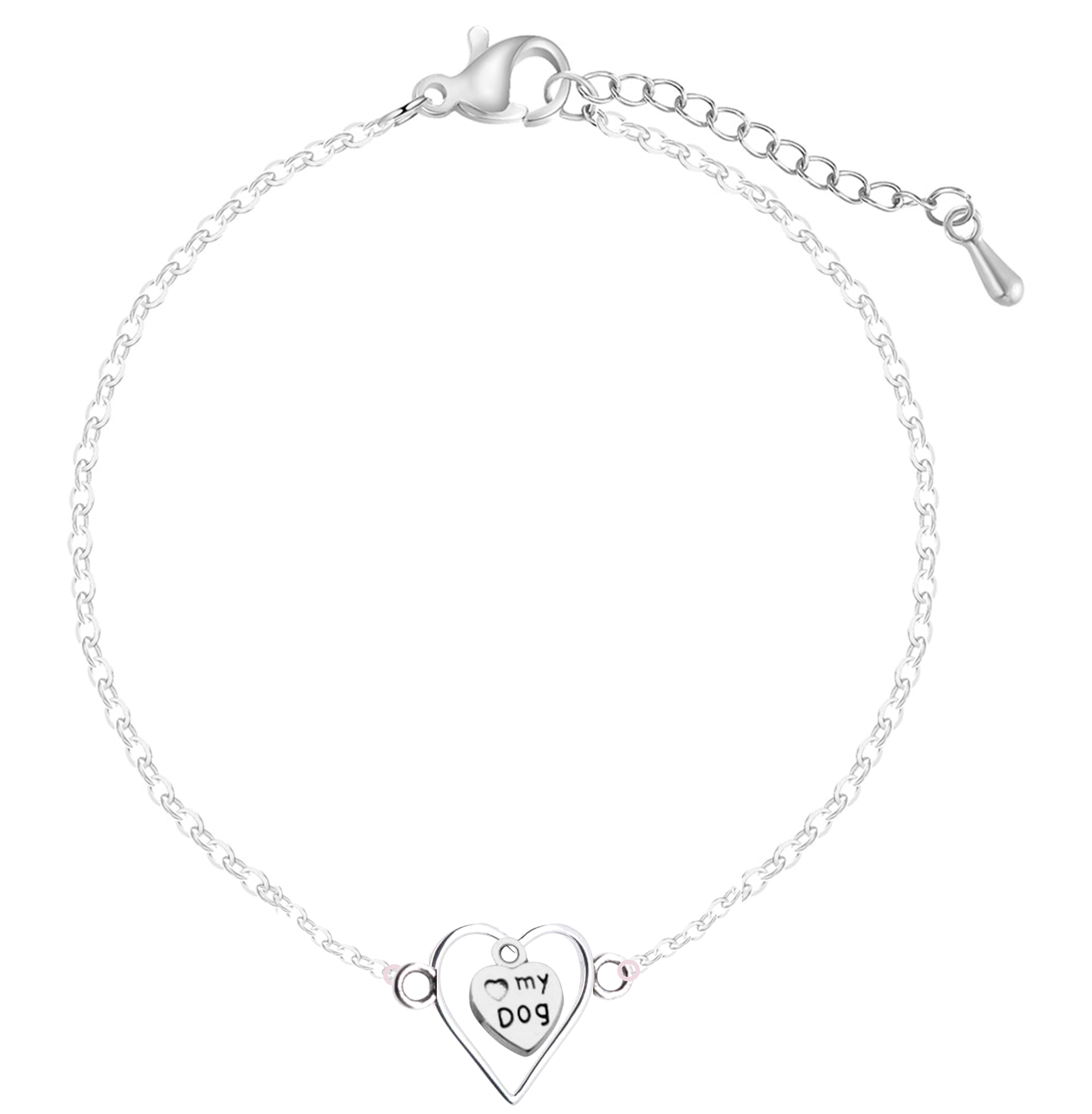 Heart's Entwined Bracelet (Dog)