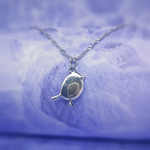 Silver Robin Necklace