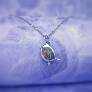 Silver Robin Necklace