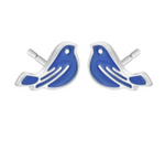 Little Blue Bird Earrings