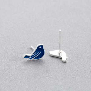 Little Blue Bird Earrings