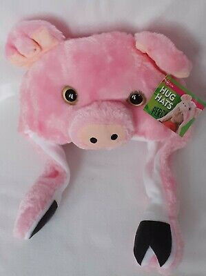 Pink Pig Hug Hat - The Pet Drop