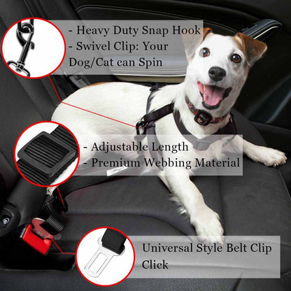 Premium Pet Car Seat Belt - The Pet Drop