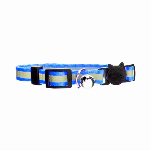 Reflective Cat Collar (Blue) - The Pet Drop