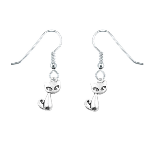Sassy Cat Earrings - The Pet Drop