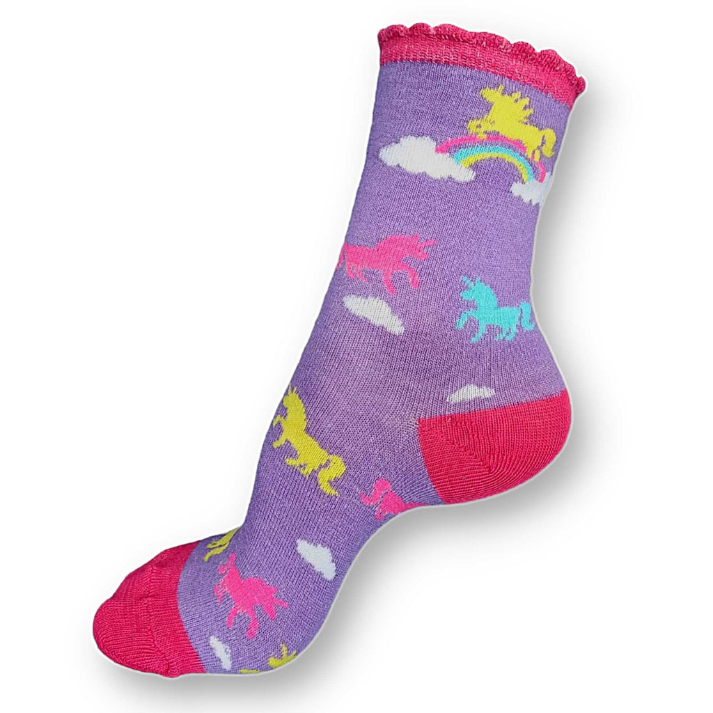 Unicorns Children's Socks (Size 6-8.5 ,9-12 and 13-2)