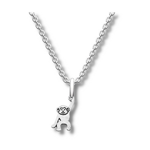 Swinging Monkey Necklace