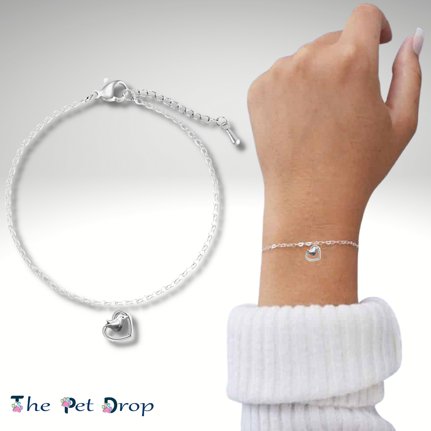 Robin of my Heart Bracelet - The Pet Drop
