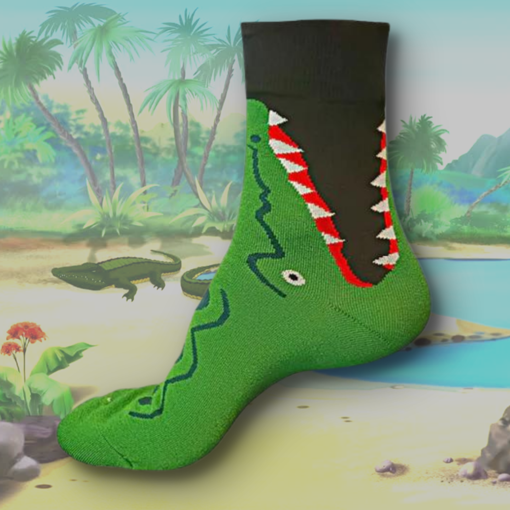 Crocodile Men's Socks (Size 7-10)