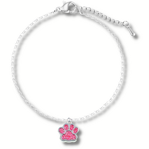 Pink Sparkle Paws Bracelet