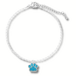 Blue Sparkle Paws Bracelet