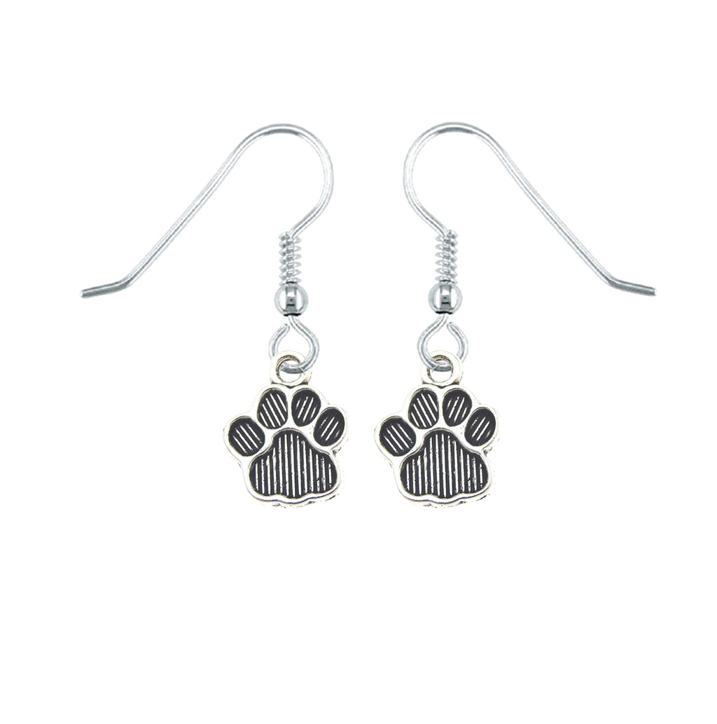 Striped Paws Earrings