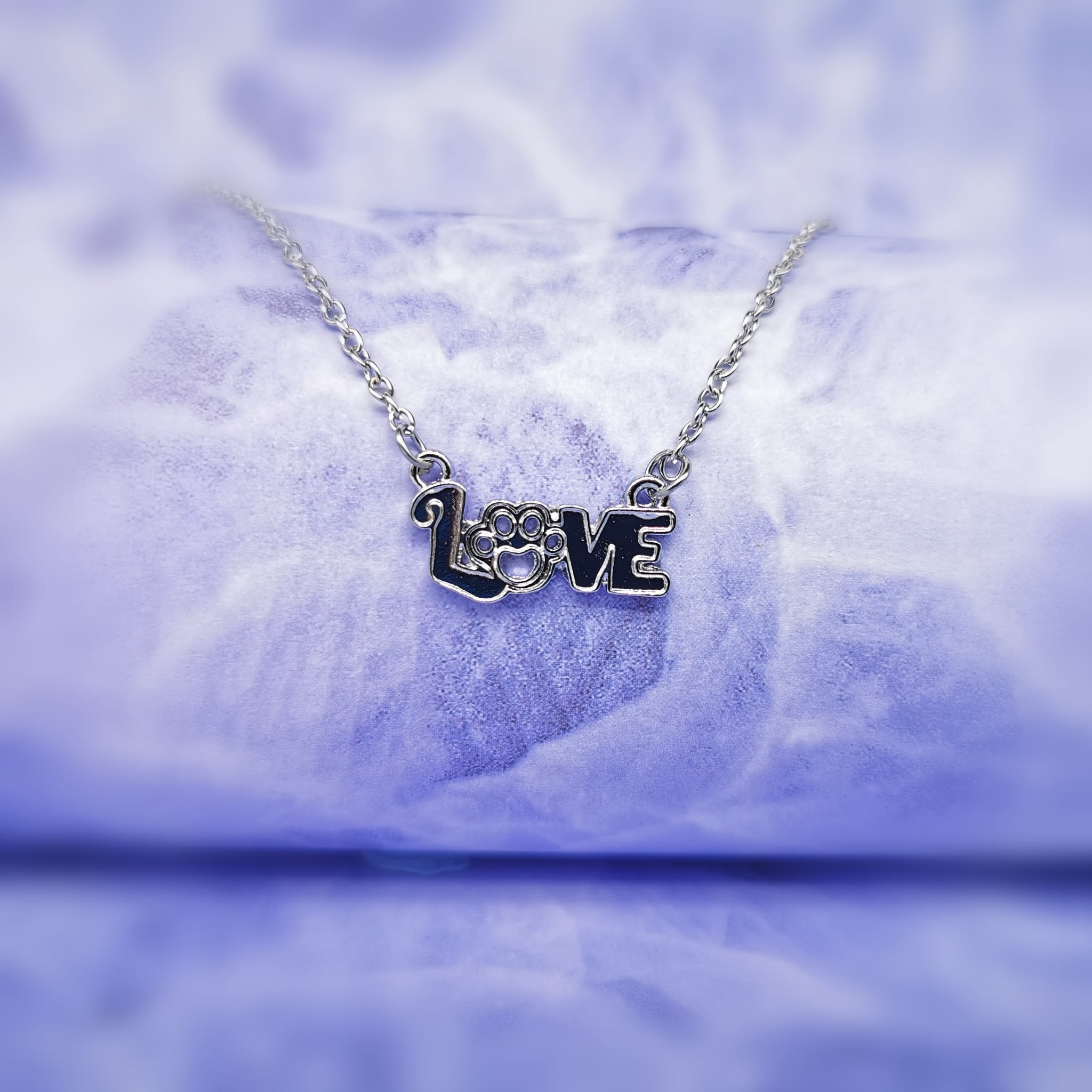 Paws in Love Necklace