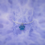 Blue Sparkle Paws Bracelet