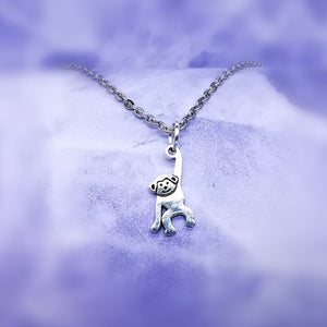 Swinging Monkey Necklace