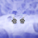 Striped Paws Earrings