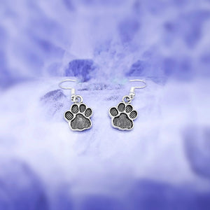 Striped Paws Earrings