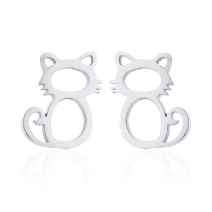 Whiskers of Love Necklace & Earring Set - The Pet Drop