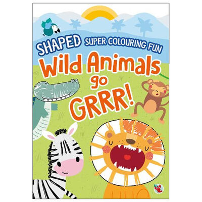 Wild Animals Colouring Book - The Pet Drop