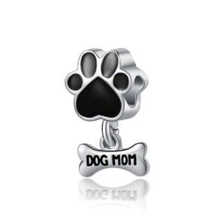 Dog Mom Paw Charm